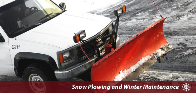 Snow Plowing and Winter Maintenance