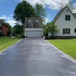 Beautiful sealed driveway