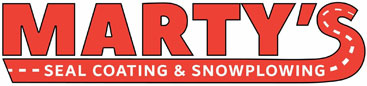 Marty's Sealcoating & Snow Plowing Logo